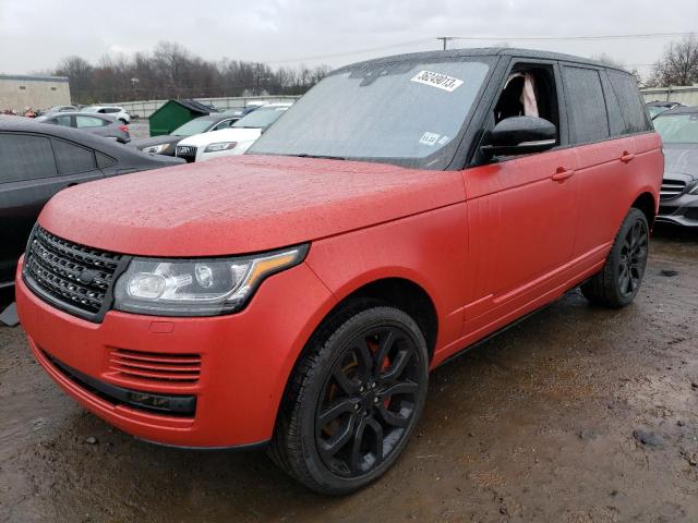 SALGS2FV0HA366059 - 2017 LAND ROVER RANGE ROVE RED photo 1