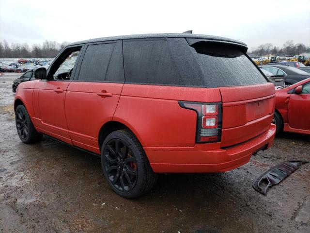 SALGS2FV0HA366059 - 2017 LAND ROVER RANGE ROVE RED photo 2