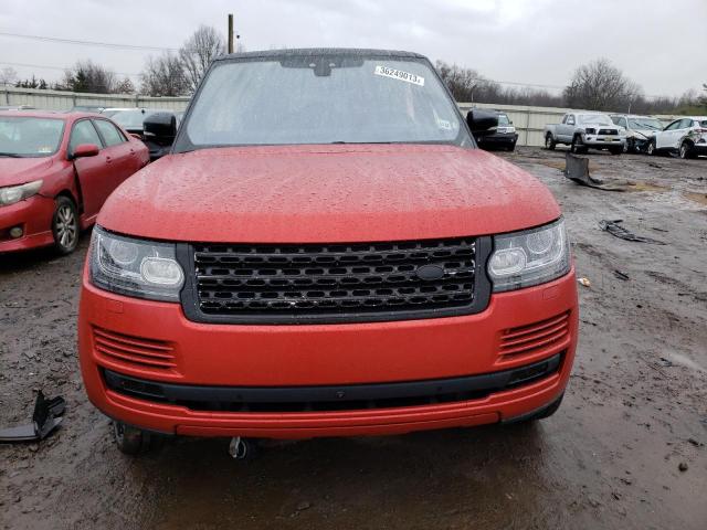 SALGS2FV0HA366059 - 2017 LAND ROVER RANGE ROVE RED photo 5