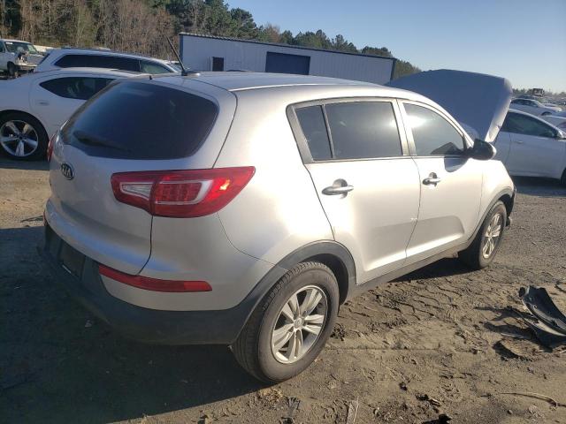 KNDPB3A22C7293261 - 2012 KIA SPORTAGE BASE SILVER photo 3