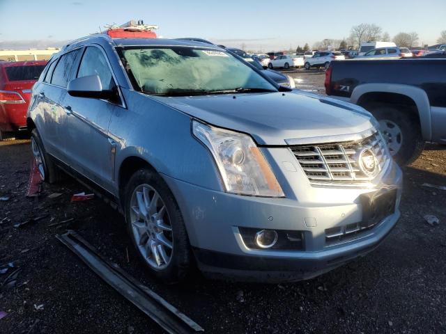 3GYFNCE34ES592562 - 2014 CADILLAC SRX PERFORMANCE COLLECTION BLUE photo 4