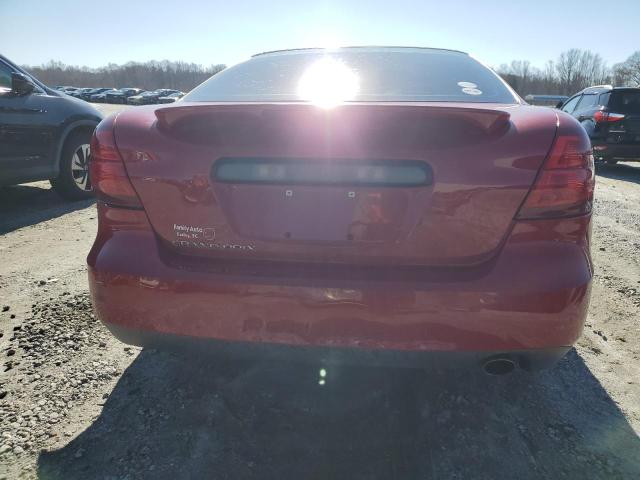 2G2WP552781178943 - 2008 PONTIAC GRAND PRIX 红色 照片 6