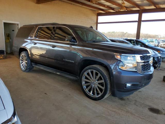 1GNSCJKC1FR542636 - 2015 CHEVROLET SUBURBAN C1500 LT GRAY photo 4