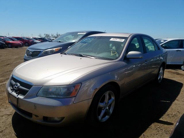 5NPEU46F56H115816 - 2006 HYUNDAI SONATA GLS  photo 2