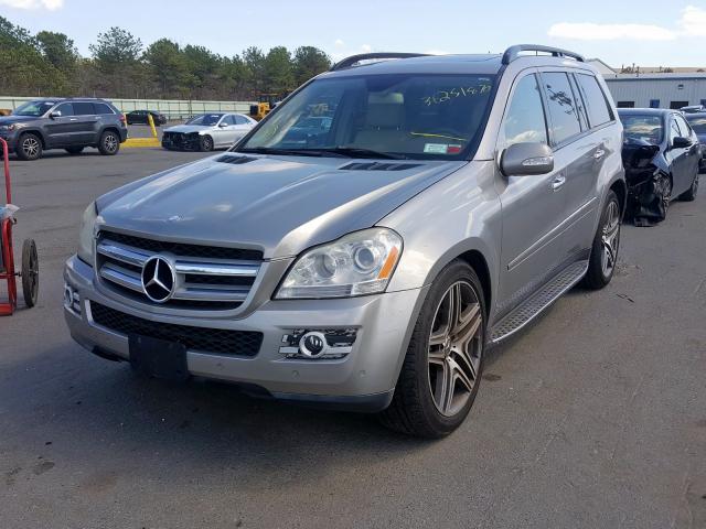 4JGBF71E07A262112 - 2007 MERCEDES-BENZ GL 450 4MATIC  photo 2