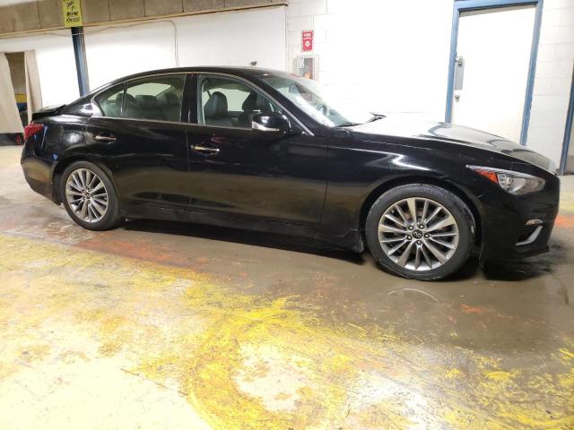 JN1EV7BRXNM340285 - 2022 INFINITI Q50 LUXE BLACK photo 4