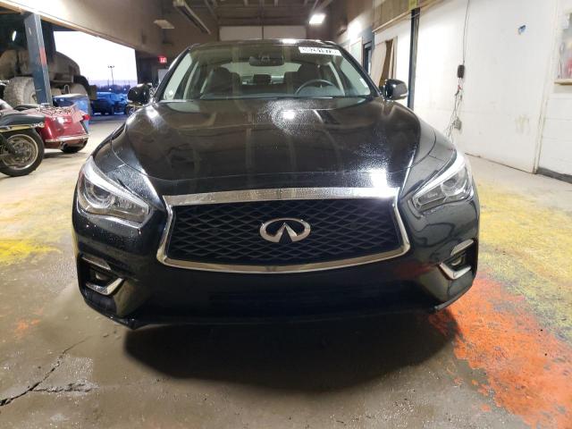 JN1EV7BRXNM340285 - 2022 INFINITI Q50 LUXE BLACK photo 5