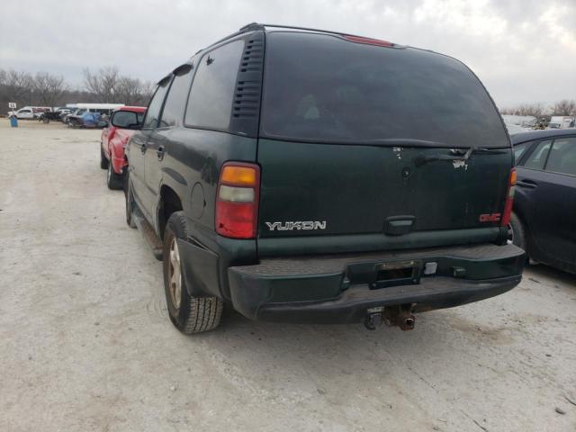 1GKEK63U41J292009 - 2001 GMC DENALI GREEN photo 6