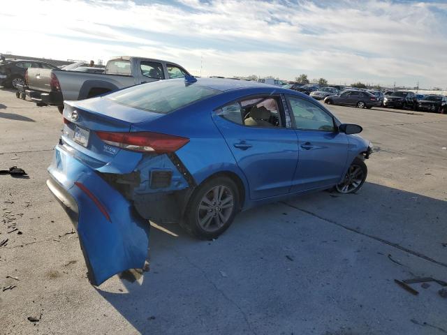 5NPD84LF9JH346117 - 2018 HYUNDAI ELANTRA SEL BLUE photo 3