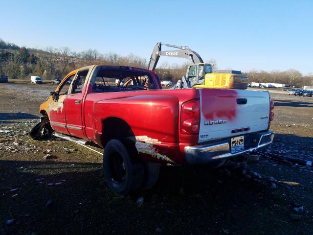 3D7MX48AX7G791067 - 2007 DODGE RAM 3500 ST RED photo 2