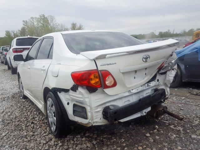 1NXBU40E69Z012431 - 2009 TOYOTA COROLLA BASE  照片 3
