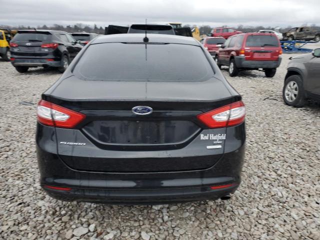 1FA6P0HD2E5386501 - 2014 FORD FUSION SE BLACK photo 6