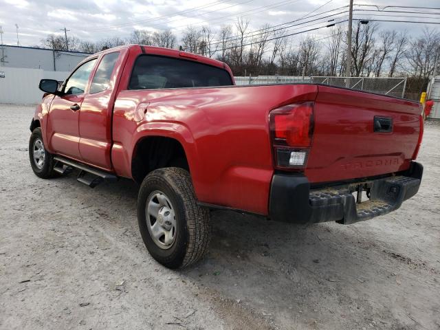 3TYRX5GNXMT009944 - 2021 TOYOTA TACOMA ACCESS CAB RED photo 2