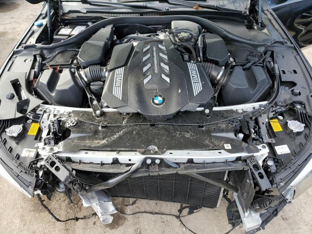 WBAGV8C04MCG51257 - 2021 BMW M850XI BLACK photo 11