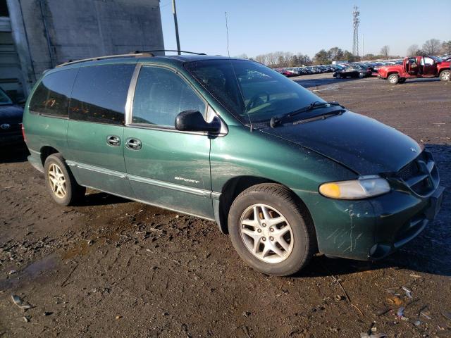 1B4GP44L8XB903174 - 1999 DODGE GRAND CARA SE GREEN photo 4