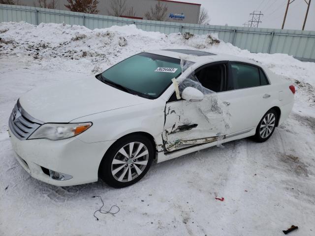 4T1BK3DB8BU392684 - 2011 TOYOTA AVALON BASE WHITE photo 1