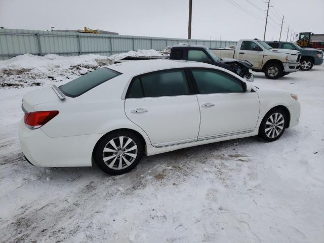 4T1BK3DB8BU392684 - 2011 TOYOTA AVALON BASE WHITE photo 3