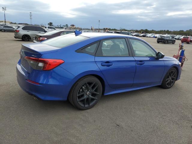 2HGFE2F59NH569752 - 2022 HONDA CIVIC SPORT 蓝色 照片 3