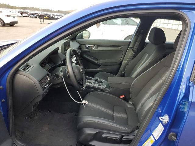 2HGFE2F59NH569752 - 2022 HONDA CIVIC SPORT BLUE photo 7