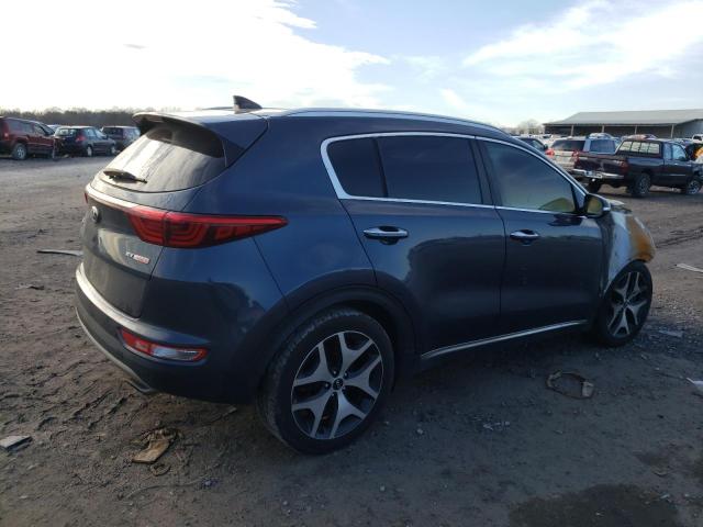 KNDPRCA62H7208666 - 2017 KIA SPORTAGE SX BLUE photo 3