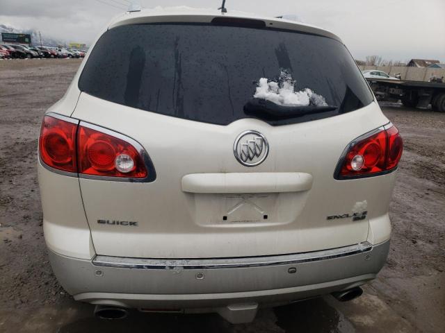 5GAEV23768J163285 - 2008 BUICK ENCLAVE CXL WHITE photo 6