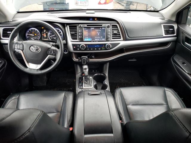 5TDJKRFH3GS285042 - 2016 TOYOTA HIGHLANDER XLE შავი ფოტო 8