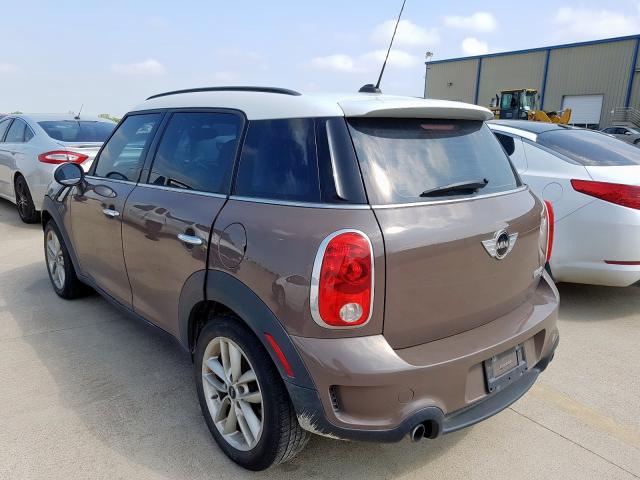 WMWZC3C51CWL83517 - 2012 MINI COOPER S COUNTRYMAN  photo 3