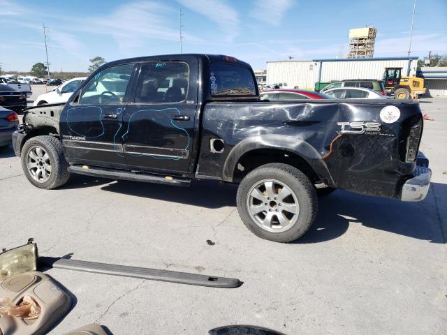 5TBET34126S518224 - 2006 TOYOTA TUNDRA DOUBLE CAB SR5 BLACK photo 2