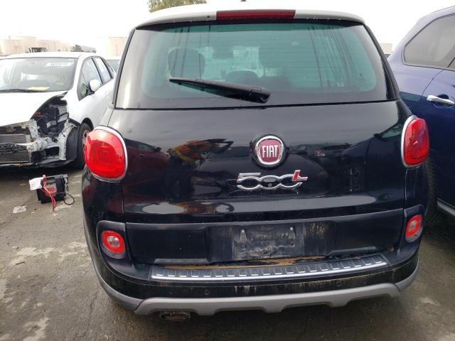 ZFBCFADH6EZ008045 - 2014 FIAT 500L TREKKING BLACK photo 6