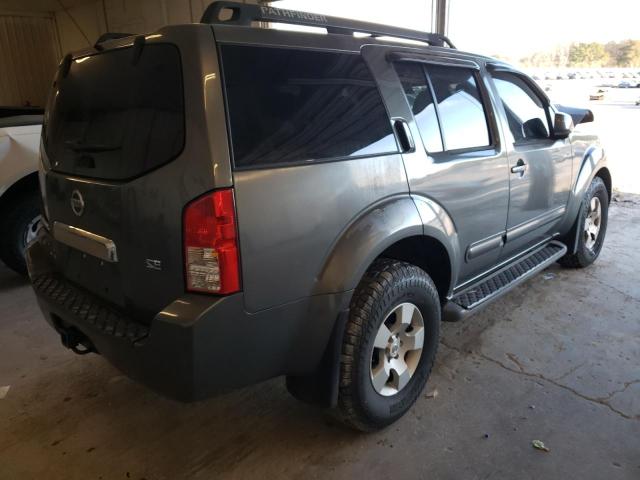 5N1AR18W76C677283 - 2006 NISSAN PATHFINDER LE GRAY photo 3