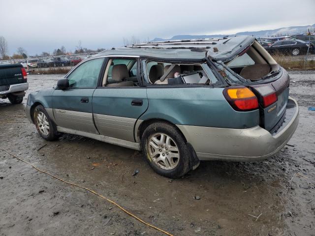 4S3BH665117620937 - 2001 SUBARU LEGACY OUTBACK TWO TONE photo 2