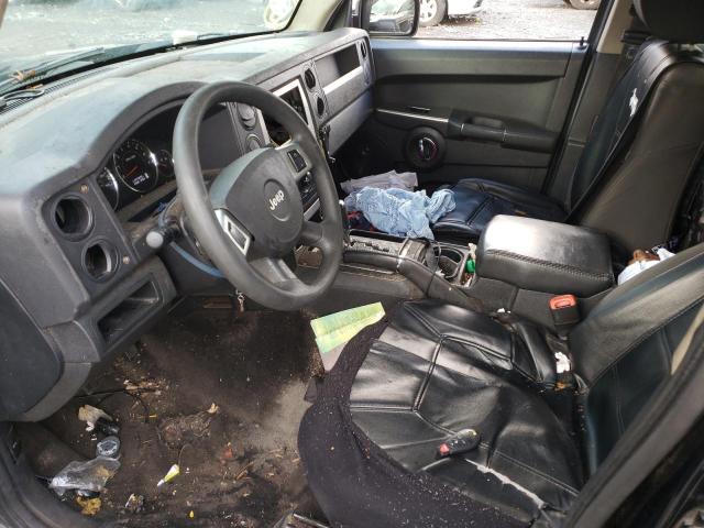 1J8HG48K29C530664 - 2009 JEEP COMMANDER SPORT შავი ფოტო 7