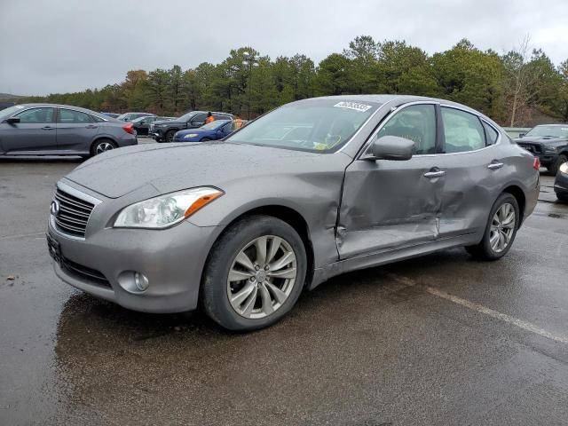 JN1BY1AR2CM391334 - 2012 INFINITI M37 X SILVER photo 1