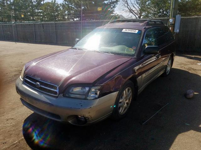 4S3BH6754Y6608666 - 2000 SUBARU LEGACY OUTBACK AWP  照片 2