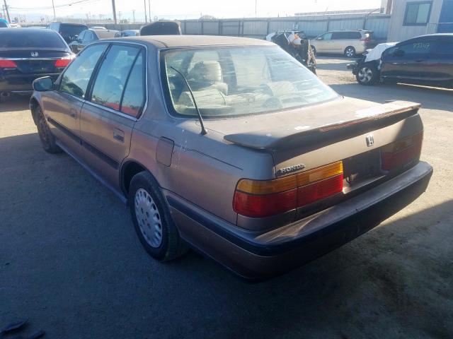 1HGCB7559MA019183 - 1991 HONDA ACCORD LX  photo 3