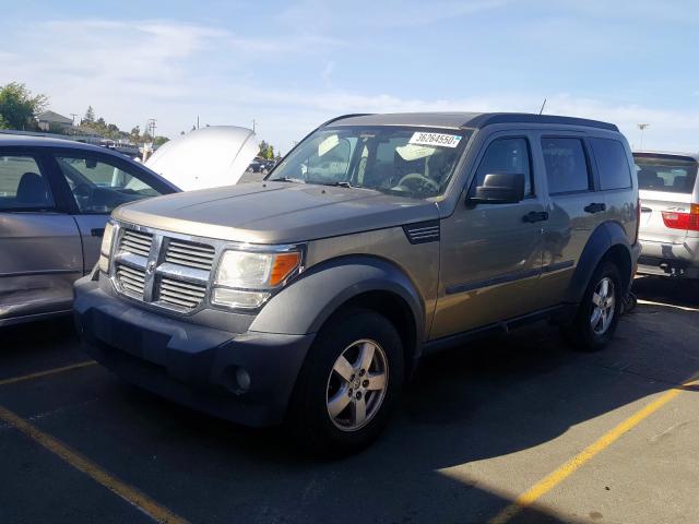 1D8GU28K87W589425 - 2007 DODGE NITRO SXT  photo 2