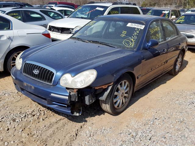 KMHWF35H03A840525 - 2003 HYUNDAI SONATA GLS  photo 2