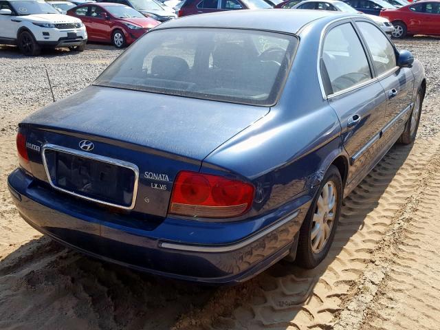 KMHWF35H03A840525 - 2003 HYUNDAI SONATA GLS  photo 4