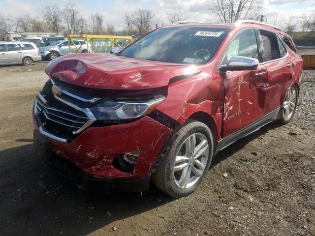 3GNAXWEX6JS553486 - 2018 CHEVROLET EQUINOX PREMIER  photo 2