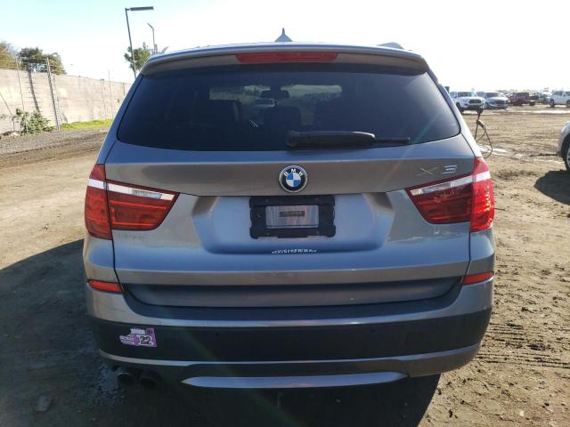 5UXWX9C59E0D11551 - 2014 BMW X3 XDRIVE28I GRAY photo 6