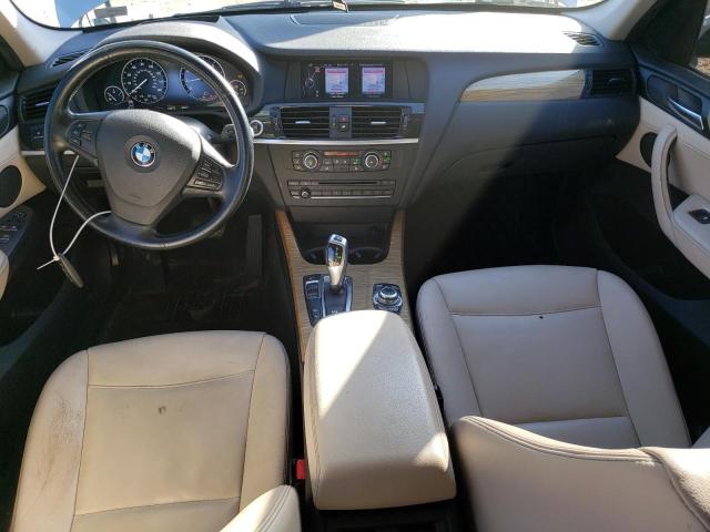 5UXWX9C59E0D11551 - 2014 BMW X3 XDRIVE28I GRAY photo 8