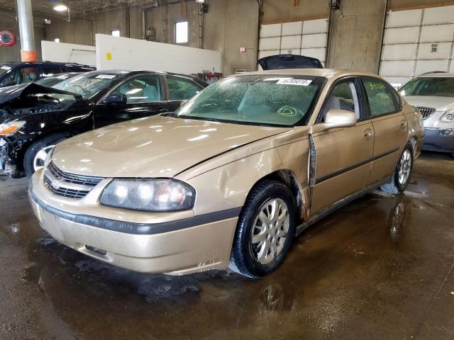 2G1WF52E759253644 - 2005 CHEVROLET IMPALA  photo 2