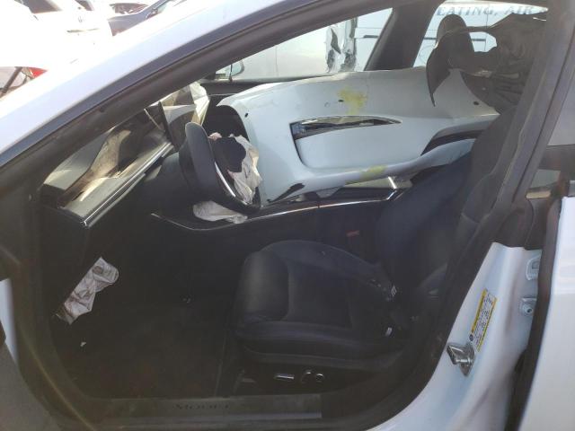5YJSA1E52MF441314 - 2021 TESLA MODEL S Սպիտակ լուսանկար 7