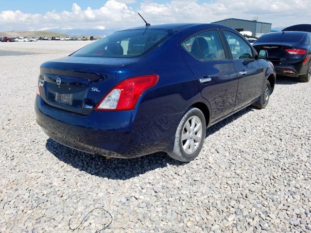 3N1CN7AP2CL878607 - 2012 NISSAN VERSA S  photo 4