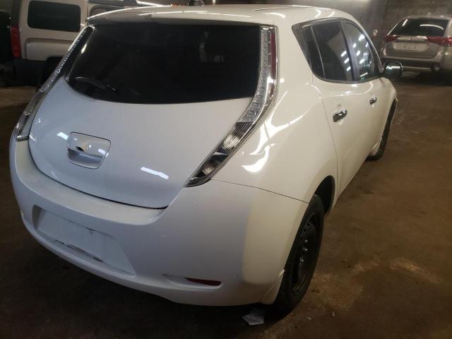 1N4AZ0CPXFC306946 - 2015 NISSAN LEAF S WHITE photo 3