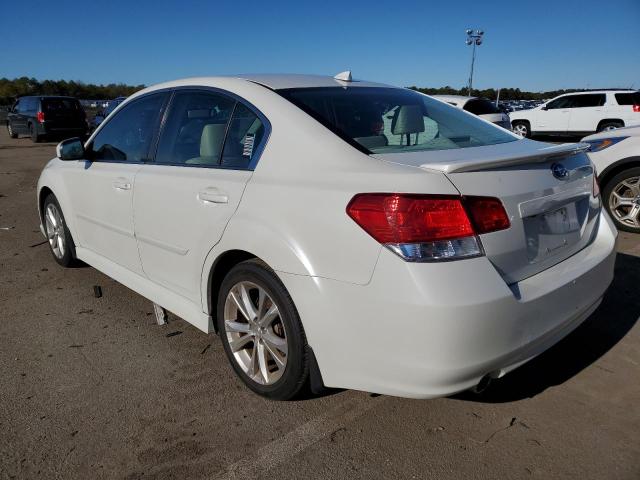 4S3BMBP63D3040094 - 2013 SUBARU LEGACY 2.5I LIMITED WHITE photo 2