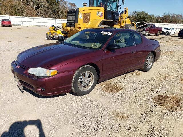 2G1WX12KX39248947 - 2003 CHEVROLET MONTE CARL SS BURGUNDY photo 1