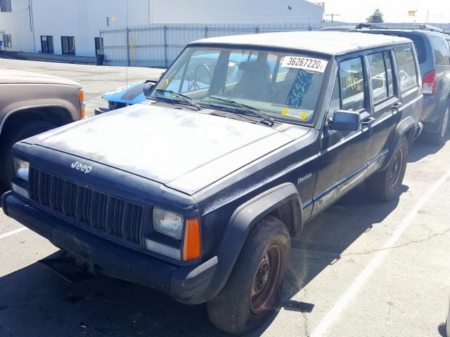 1J4FT28S2SL512356 - 1995 JEEP CHEROKEE SE  photo 2