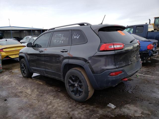 1C4PJMBS3FW599659 - 2015 JEEP CHEROKEE TRAILHAWK 灰色 照片 2