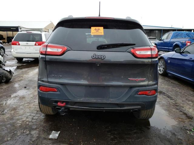 1C4PJMBS3FW599659 - 2015 JEEP CHEROKEE TRAILHAWK GRAY photo 6